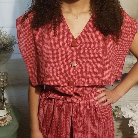 Fashion Caribe Vintage dress (M) - Picture 2 of 6